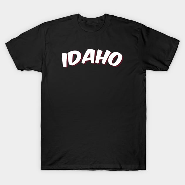 Idaho T-Shirt by ProjectX23Red